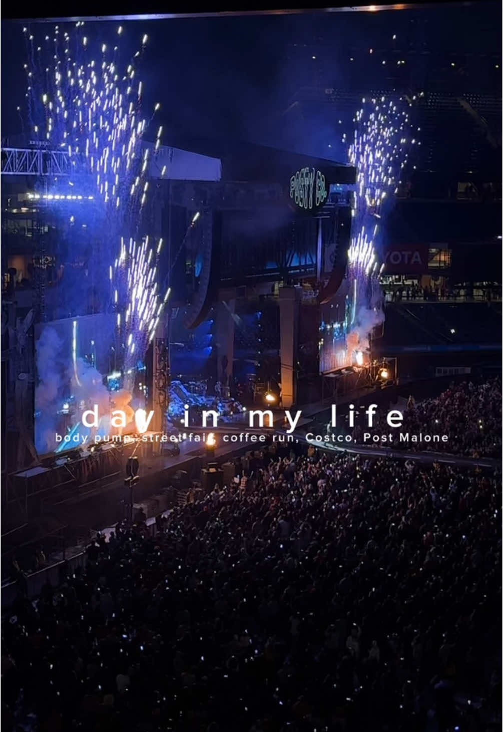 Such a fun Saturday filled with last minute plans and great memories🤩🎉 #postmalone #concerts #philly #Vlog #influencer #diml #dayinmylife 