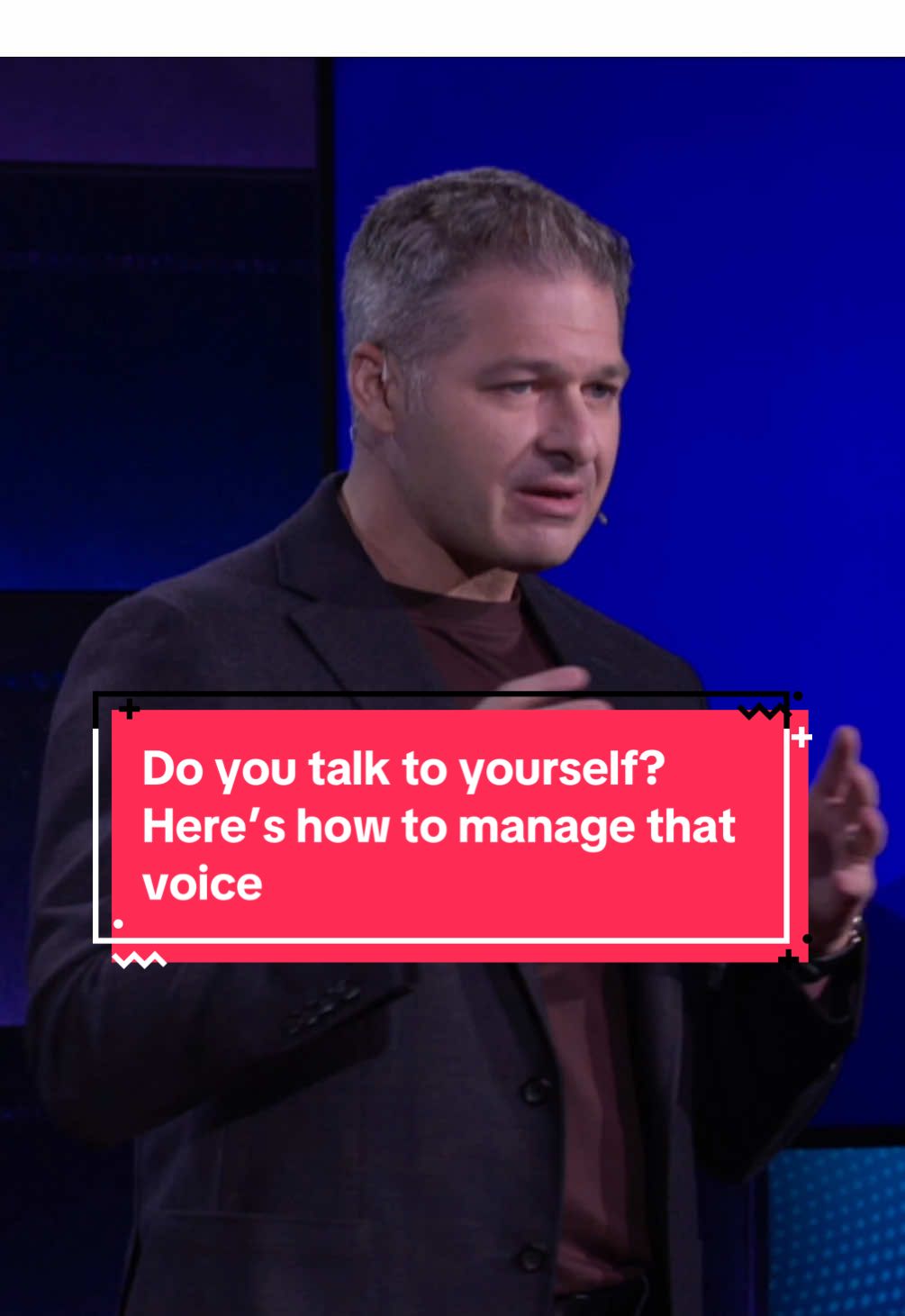 Your inner voice might seem harmless — but the way you talk to yourself actually impacts your well-being, explains psychologist @/EthanKross. In his TED Talk, he explains how constant negative self-talk — what he calls “chatter” — can harm your emotional and physical health. He shares a few tips to help you drown out discouraging thoughts and harness your internal dialogue for good. Visit the 🔗 in our ☣️ to watch the full talk. #TEDTalk #chatter #innervoice #talkingtoyourself #selftalk 