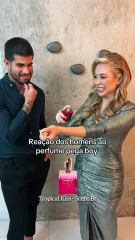 Meu hobbie é ver as reações sobre o Tropical Kiss da @Scent.br o famoso perfume pega boy!!!  #tropicalkiss #perfumes #mariperfumetoker #perfumesbaratinhos #tropicalkissperfumepegaboy 