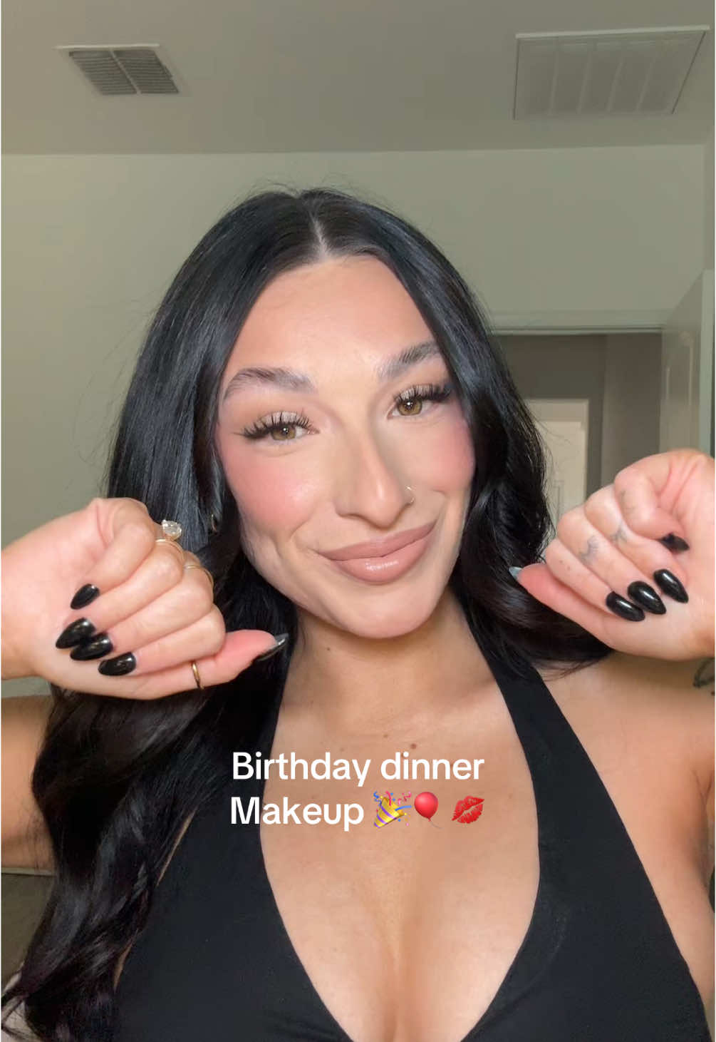 A little birthday dinner glam 🤍27!? CRAZY!  #makeup #makeuptutorial #birthday #birthdaymakeup #makeuptok #makeuptoks #fullfacemakeup #beauty #BeautyTok #beautytoks #grwmbirthdayedition #grwmbirthday #grwm 