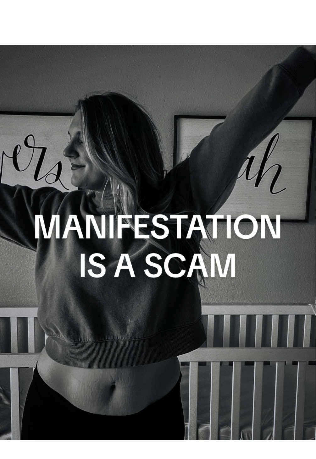 Manifestation is such a scam. Believe in yourself and set goals/dreams… then work your 🍑 off trying to achieve them ✨  #manifestation #manifest #manifestingtips 