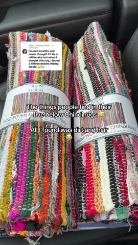 Replying to @Hoser Chick 💫 oh man I hope I’m as lucky as you!!! 😅😭 #chindirug #fivebelow #DIY #craft #hiddentreasure #treasurehunt