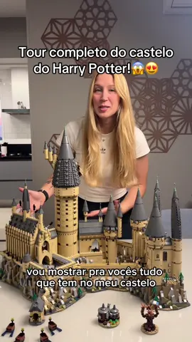 Tudo que tem no castelo de 6 mil peças de Harry Potter 