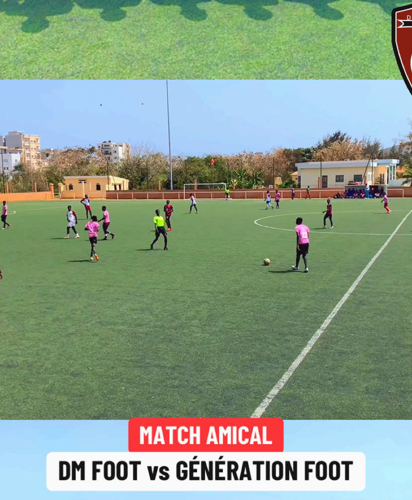 📍MATCH AMICAL : ⚽️  DM FOOT vs GÉNÉRATION FOOT 🏟️Terrain CAMP GAZ OUAKAM 🔜Week-end 10 - 11 Mai 2025 En partenariat avec ACADÉMIE GÉNÉRATION FOOT... 📲Renseignez vous : 77 508 80 66 #dmfoot #generationfoot #senegal #football #formation #academie #elektrondusahel #djilyfashion #zoutyambiance #ecoledefoot #clubdefoot 