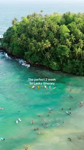 #EGambassador Time to put Sri Lanka to the top of your travel list! 🌴🥥 this beautiful country exceeded all my expectations. We spent 3 weeks there, but I wanted to create the perfect 2 week itinerary that showcases my absolute favourite areas 🛺 We do a lot of our travel planning on the @expedia app ✈️ we always find great deals on hotels and deals on tours. We also booked our train tickets via the Expedia app as well! I edited an entire video on our Kandy - ella train experience so definitely check that out 🚂
