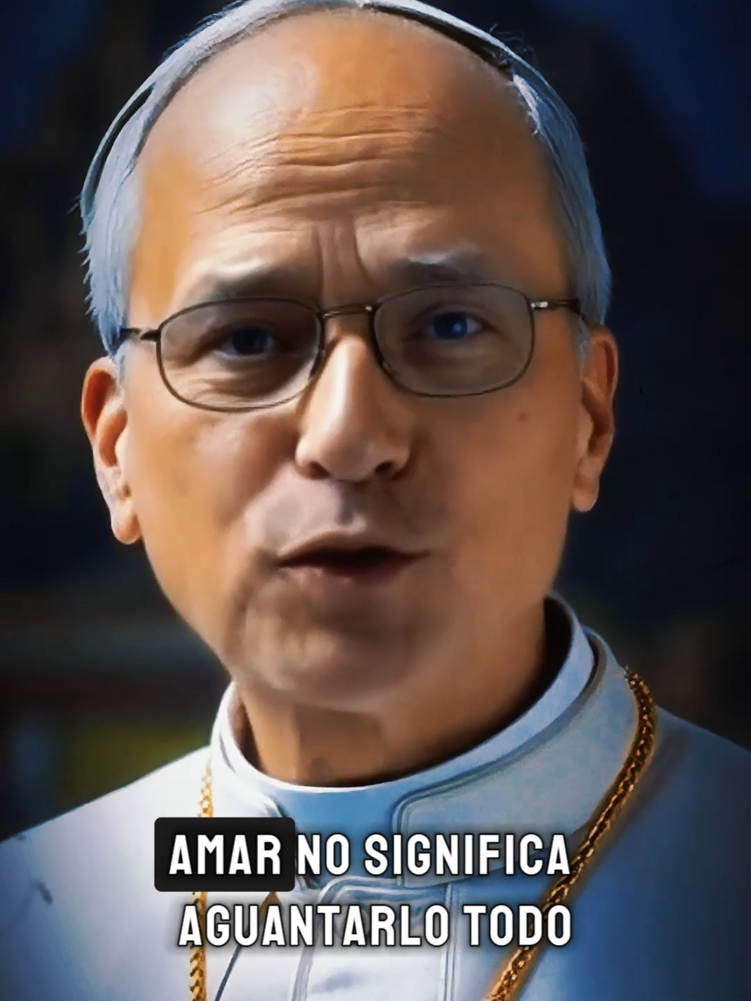 Amar no es aguantar todo... 🙏❤ #amar #sinceridad #papaleon #papaleonxiv #robertfrancisprevost #papaleonhabla #vaticano #catolicos #oracionespoderosas #bendiciones #reflexion #motivacional #dios #virał #fyp