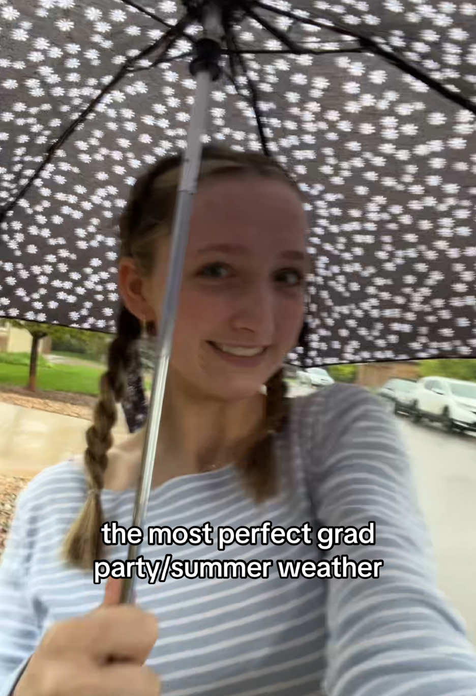 i just love having to use my umbrella!!!