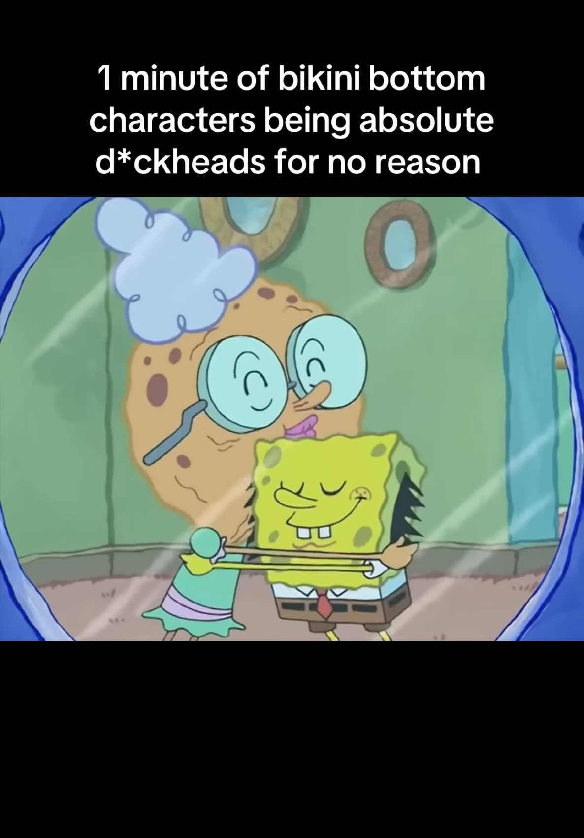 laughing at him for hugging his grandma is crazy 😭😭 #spongebob #spongebobsquarepants #nickelodeon #viral #fyp #tiktokfilmtvcompetition 