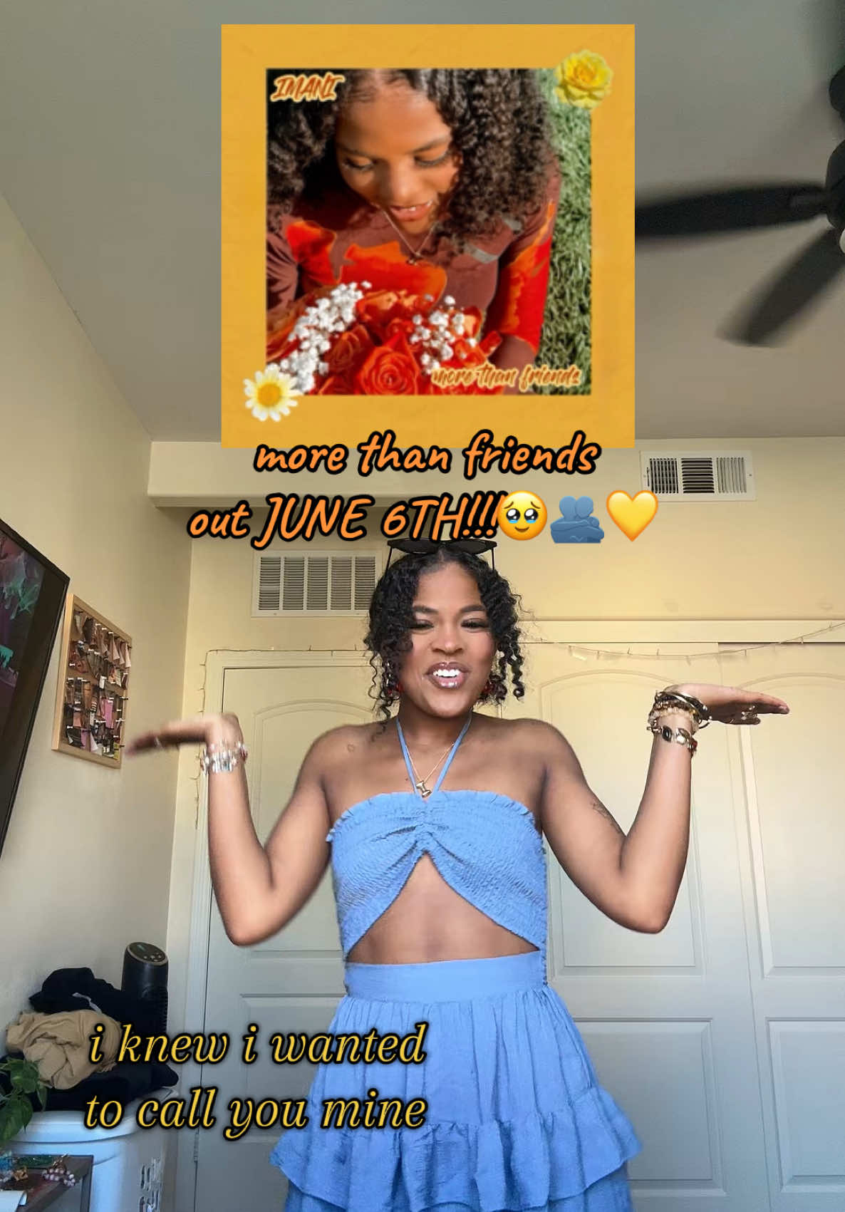 this one is gonna be so special🥹 out JUNE 6TH!!!💛🥳 #fyp #singersoftiktok #imanimusic #jazz #neosoul #independentartist #rnbvibes #newartist #upcomingartist #vocals #originalmusic #jazztok #artist #rnbmusic #blackartist 