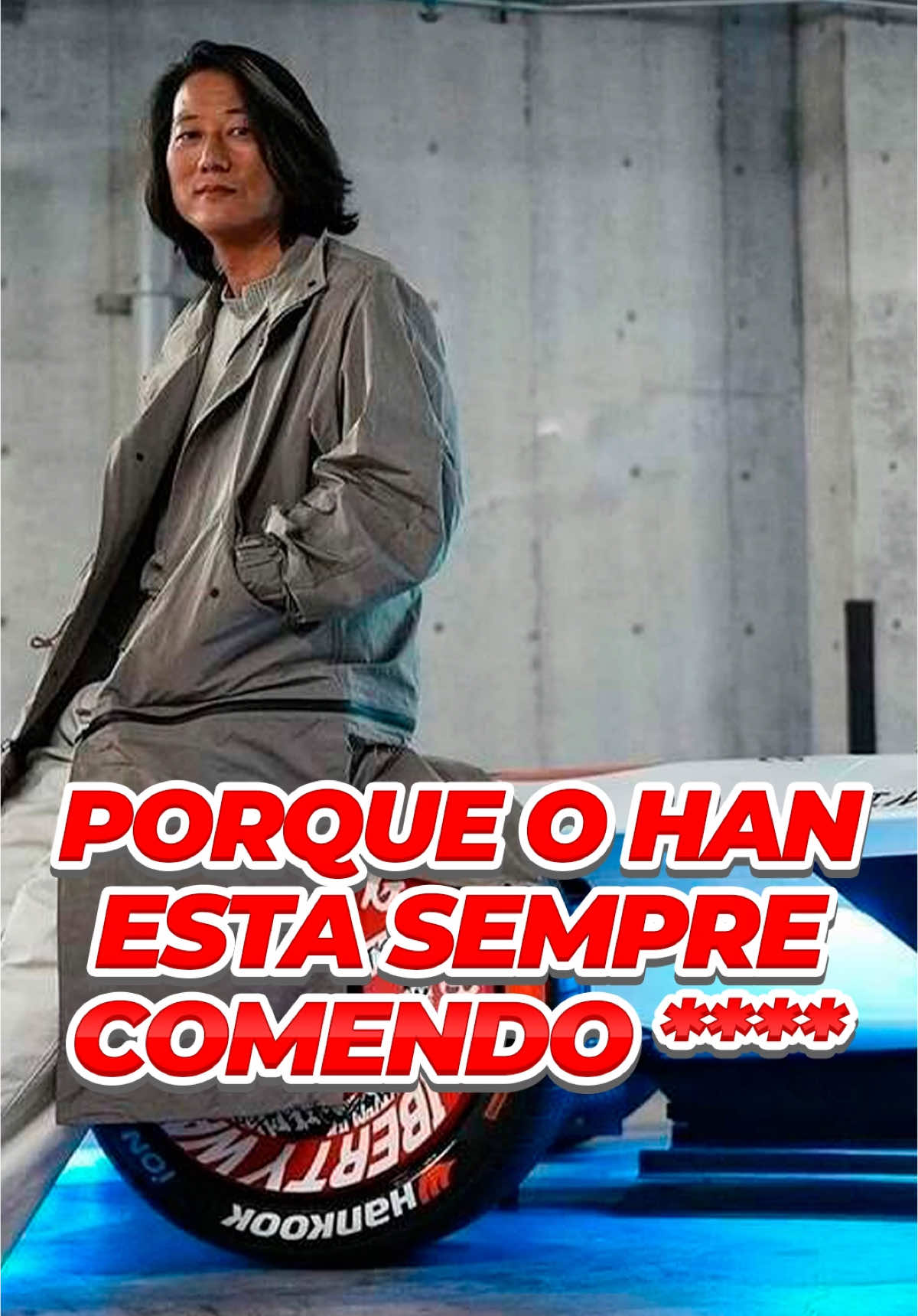 Por que Han tá SEMPRE comendo em Velozes e Furiosos? 🍿 #curiosidades #fatos #carro #carros #velozesefuriosos 