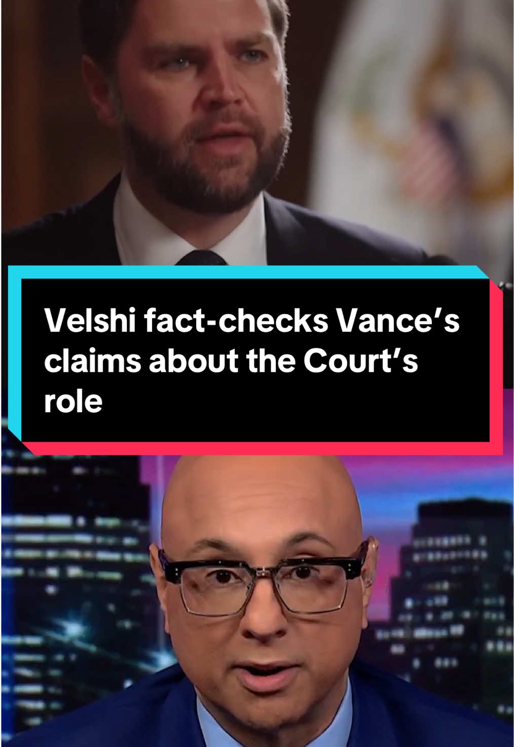 In an interview with The New York Times, Vice President JD Vance called Chief Justice John Roberts 