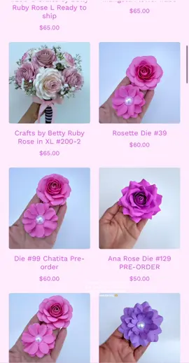 #lizzyfabcreations #craftsbybetty #diecuts #troquel #suaje #papeleriacteativa #paperflowers #papeleriacreativa 