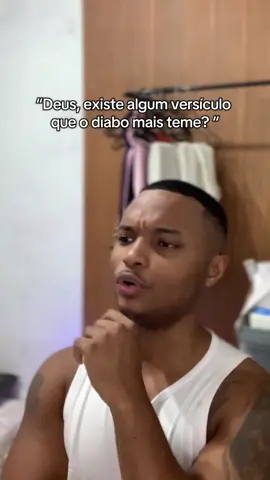 O versículo que o diabo mais teme! #cristao #cristão #cristaosnotiktok #fyp #foryoupage 