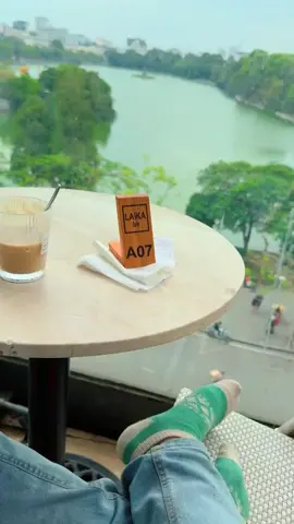 Cafe sáng đầu tuần,ai rảnh ra Hồ Gươm đê🤭🤭#phodibohoguom #hohoankiem #phocohanoi #thudohanoi 