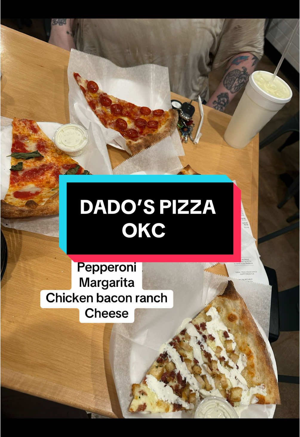 Dado’s Pizza. Y’all gotta check it out. It’s so good NYC pizza. And the price? You can’t beat it. #FoodTok #okc #edmond #dadospizza #foodtok #foodreview #happyhour #fyp #foryou #foryoupage #x #satisfying #okcthunder #thunderup 