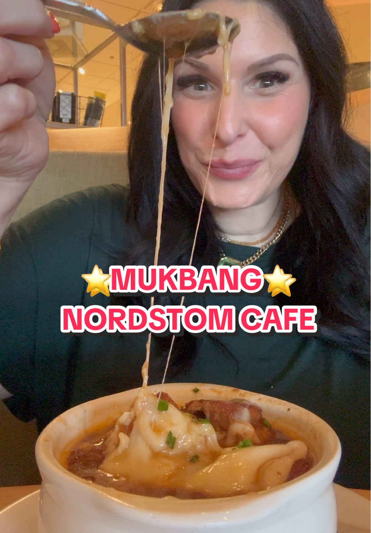 ⭐️MUKBANG⭐️ Some of our favorites at Nordstom Cafe #mukbang #nordstromcafe #nordstrom #tomatobasilsoup #ceasarsalad  @Little Cajun House 