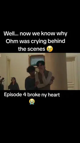 My poor baby🥺 || #thenextprince #ohmkritt #jimmyohm #behindthescenes #thaibl #sad 