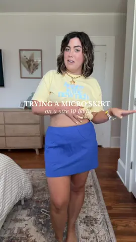 Shocked this fit well! #linenskirt #miniskirt #tiktokshopcreatorpicks #tiktokshopsummerturnup 
