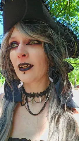 here's another so well like video of..... #gothgirl #renfaire #renaissance  #itsnotaphasemom 