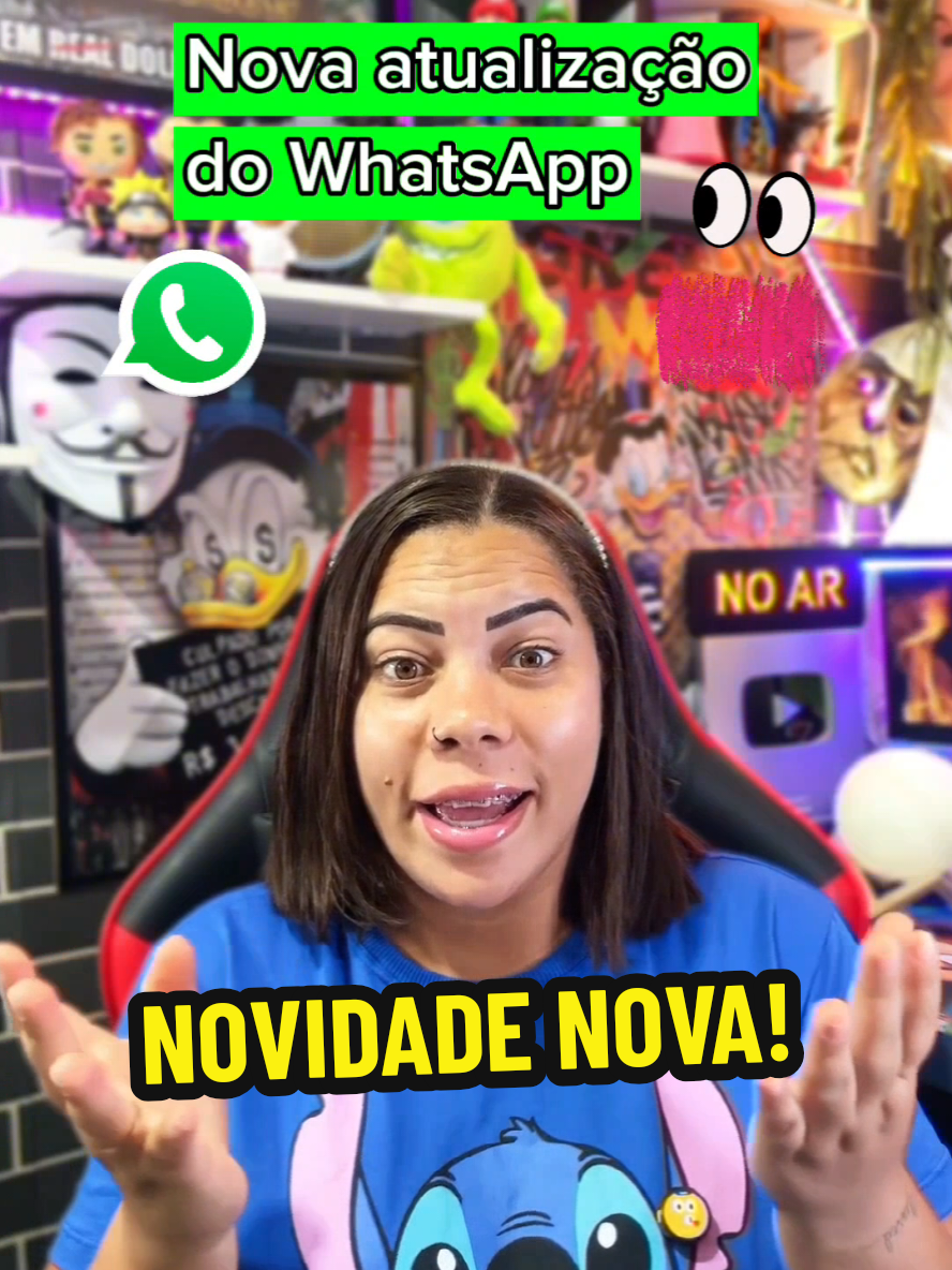 Novidade do WhatsApp #whatsapp #android #iphone #dicas #celular #truques #tech #smartphone #aprendanotiktok #tips #techtok #techtips 
