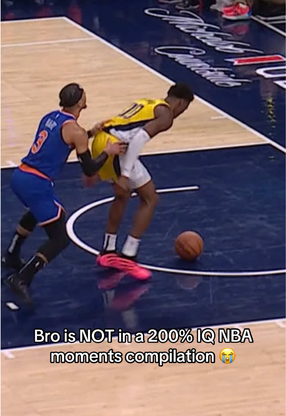 Wyd Bennedict Mathurin? 🤣  #NBA #basketball #bball #funny #hoops 