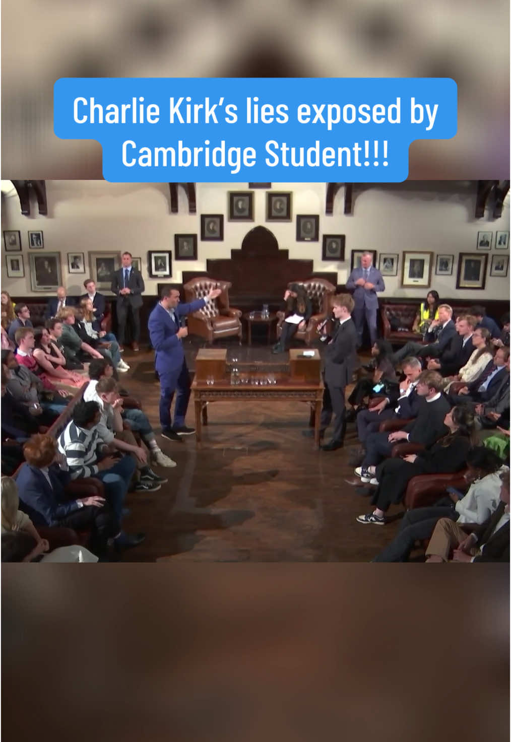 Do Oligarchy’s Control America’s Government? #charliekirk #cambridge ##maga##liberals##exposedfyp##debate