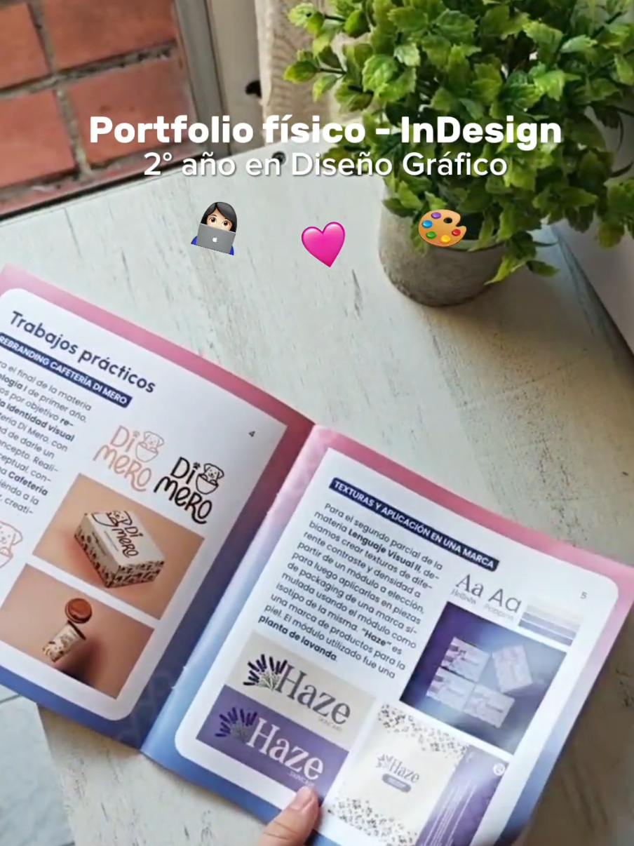 Volvimosssss ya en 2do 💻🎨 Qué opinan de esta entrega? 🩷 #diseñografico #universidad #graphicdesign #portfolio #indesign #fyp 