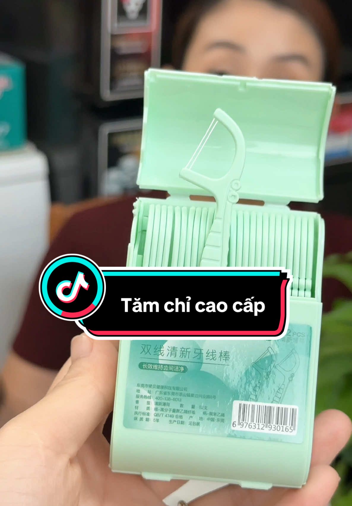 Tăm chỉ nha khoa cao cấp, sử dụng an toàn  #ngocngayngan  #ngocbomcam  #tamchinhakhoa 
