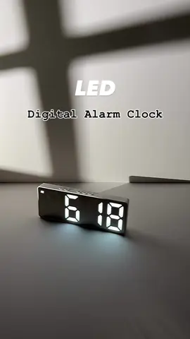Minimalist muna tayo na may aesthetic vibe😂 #alarmclock #digitalledalarmclock #ledalarmclock #digitalclock 