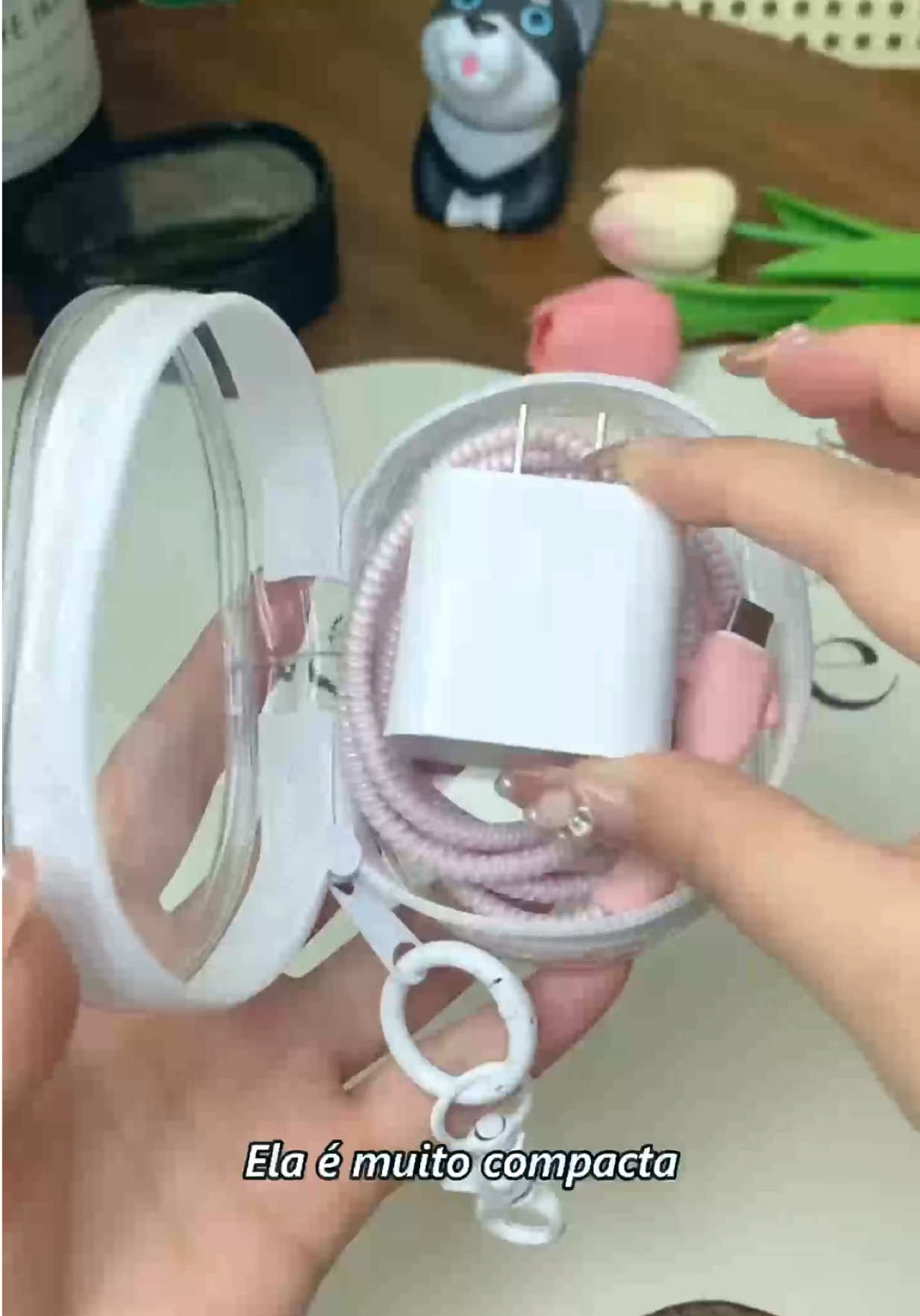 Com esta pequena bolsa de armazenamento, sair de casa ficou muito mais conveniente#armazenamento #conveniente 