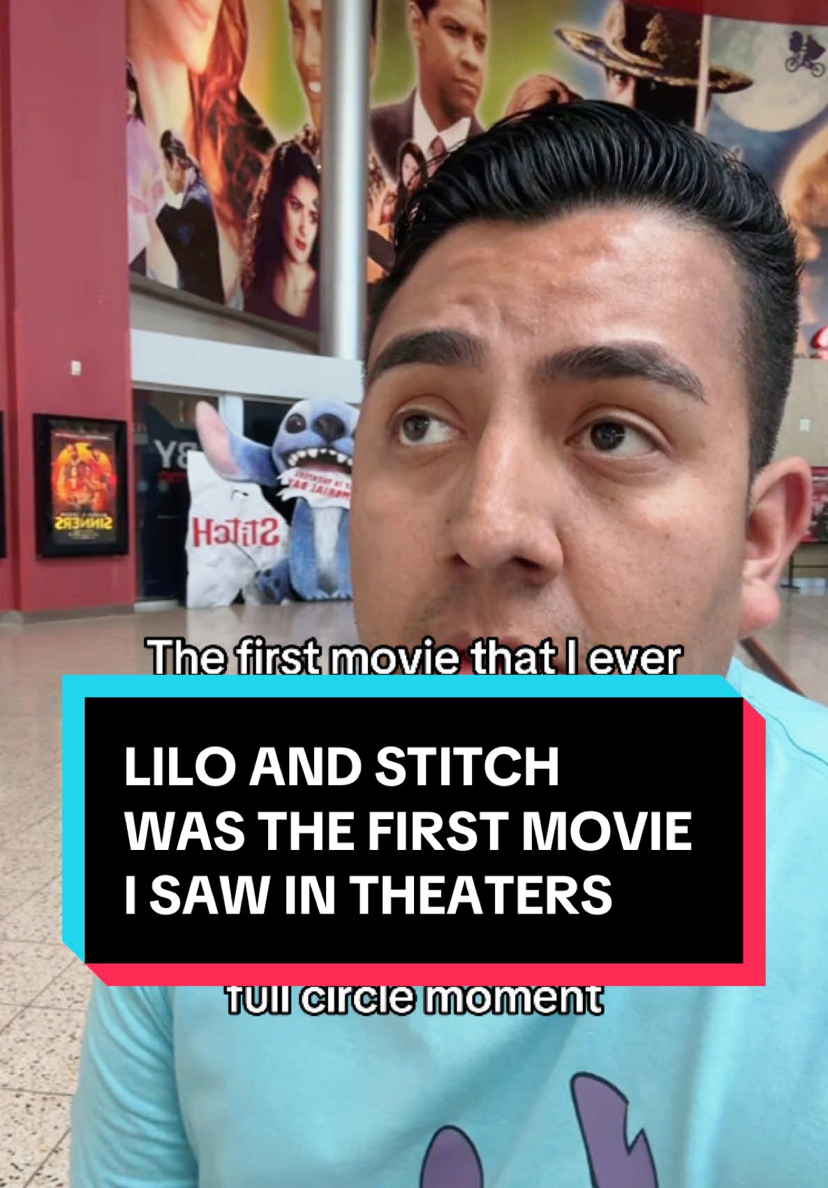 And yes I did cry during this movie #liloandstitch #disney #amctheaters #stitch #626