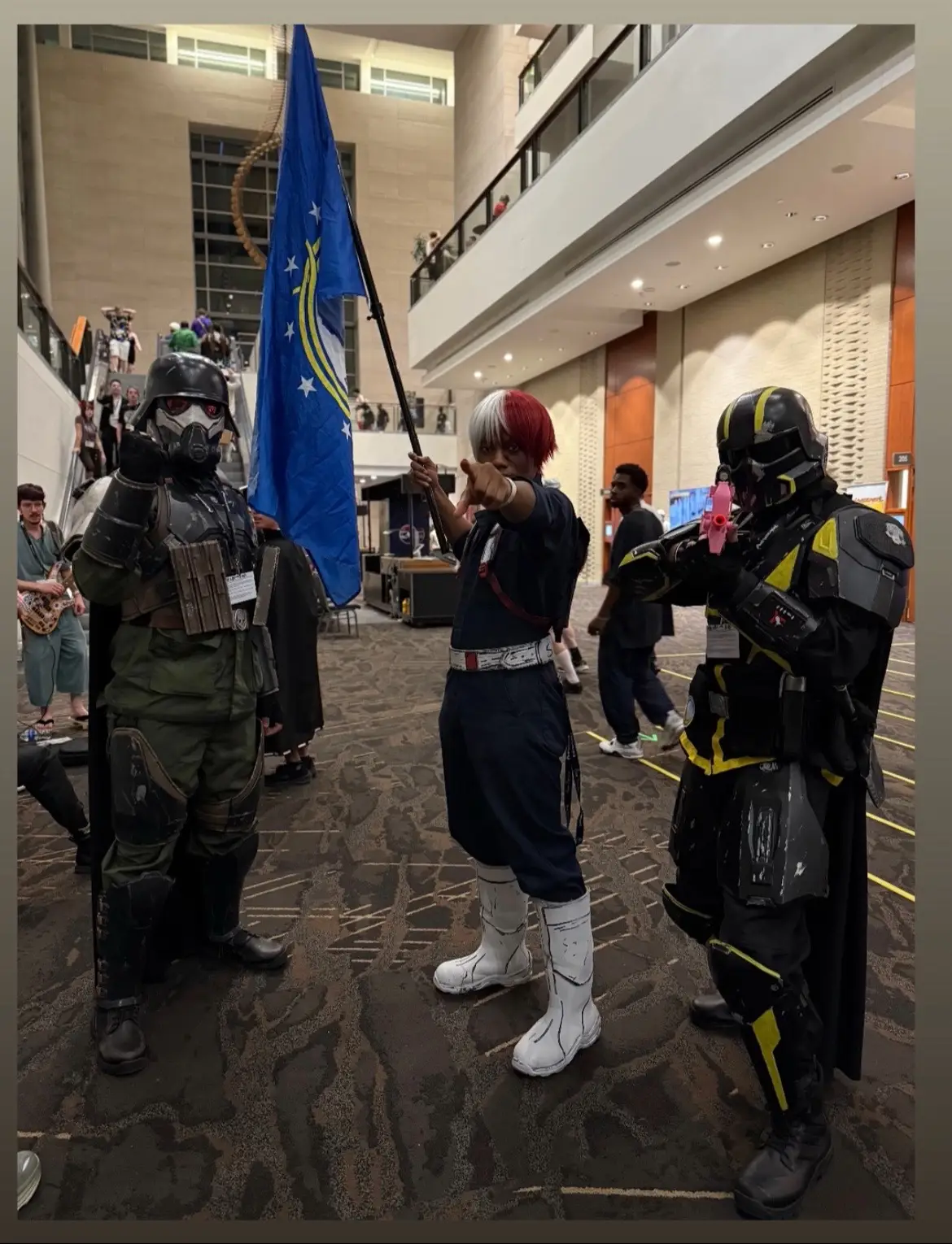 Pics of me and @MineCon at animazement! 
