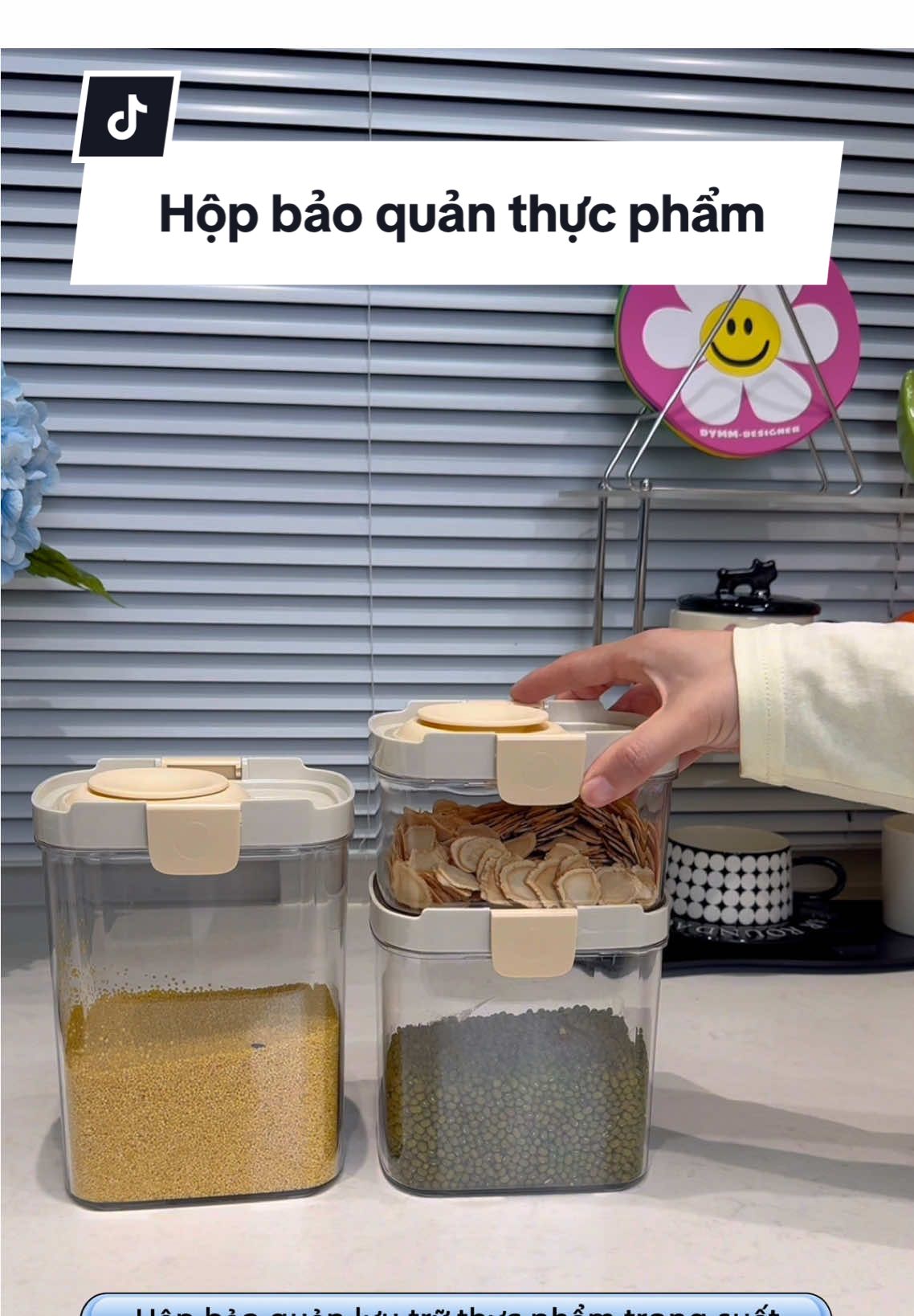 Hộp bảo quản lưu trữ thực phẩm trong suốt  #hopbaoquanthucpham #hopdungthucpham #hopdunghatkho #decorsiuxinh 