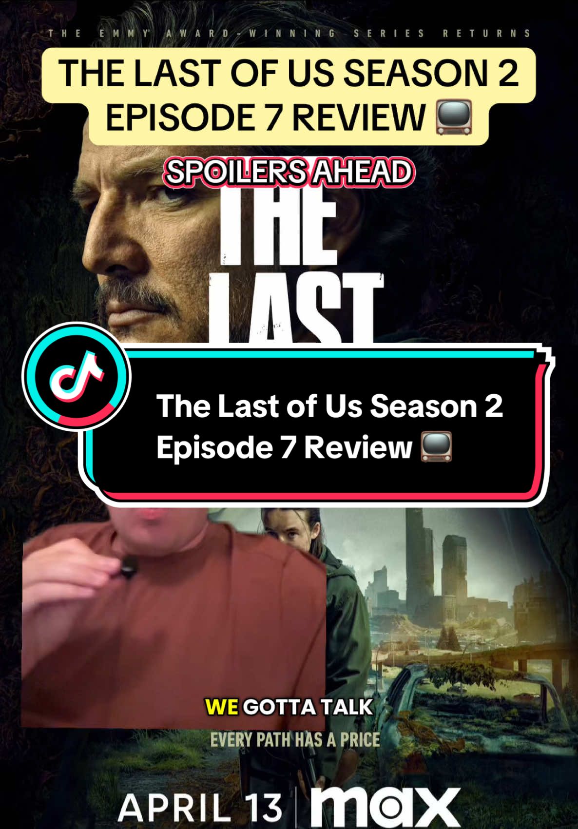 The last of us season 2 episode 7 reaction - the last of us season 2 finale recap! 📺 #tvshow #tvtok #thelastofus #thelastofus2 #thelastofushbo #tlou #hboseries #trending #fyp #creatorsearchinsights 