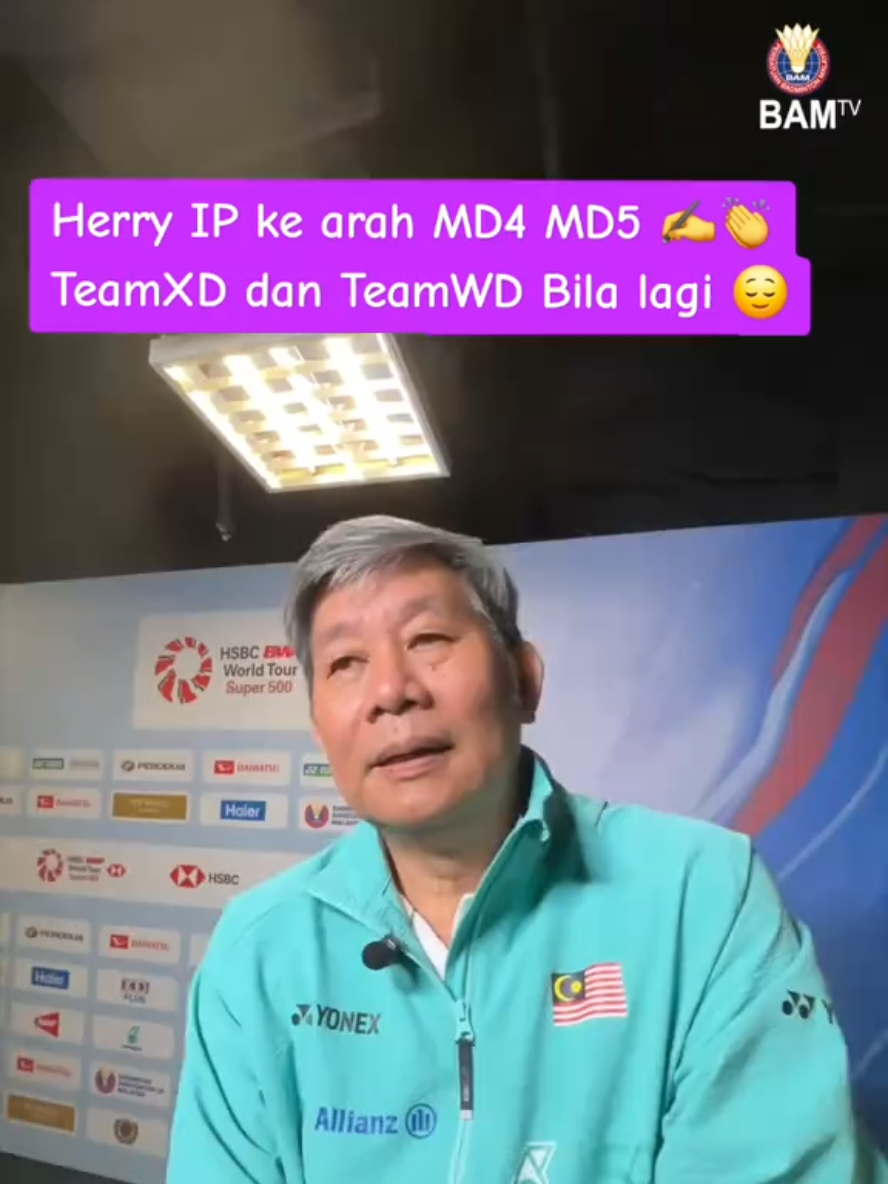 Harapnya MD4 MD5 pun dapat naik TOP10 🌎 💪 #badminton #Herryip #malaysiamaster @penguinoren2 