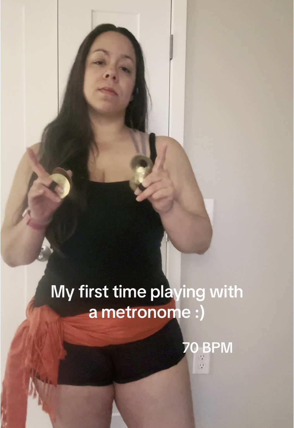 Yesterday’s riffing… but let’s add a metronome #bellydance #bellydancer #bellydancing #bellydancingtiktok #zill #zills #fingercymbals #bellydancingchallenge #minnestoa #twincities #minneapolis #stpaul #dance #dancing #dancer #fyp #fypage 