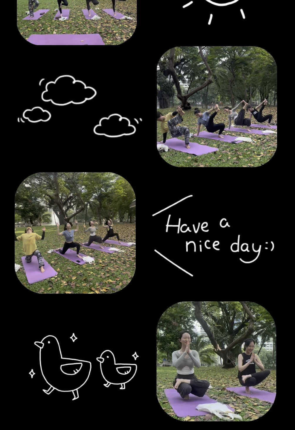 Have a great start Monday Yoga #yogainthepark #bangkok #fyp #thailand #yogainlumphinipark #yogacommunity #yogaclass #bangkokparkyoga #travel #yoga #yogatime #lumphiniparkyoga #viral #mustdo #thailandtrip #trending 