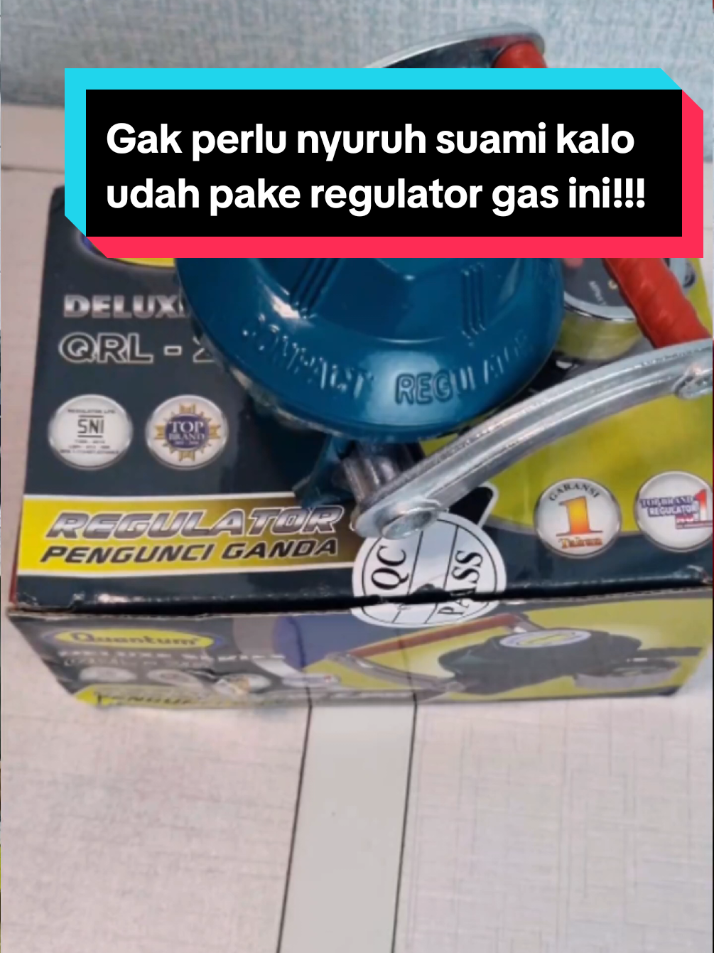 Regulator gas double lock safety parah #regulatorgas #regulatorantibocor #quantum #kompor #fyp #fypage #tiktokindonesia 