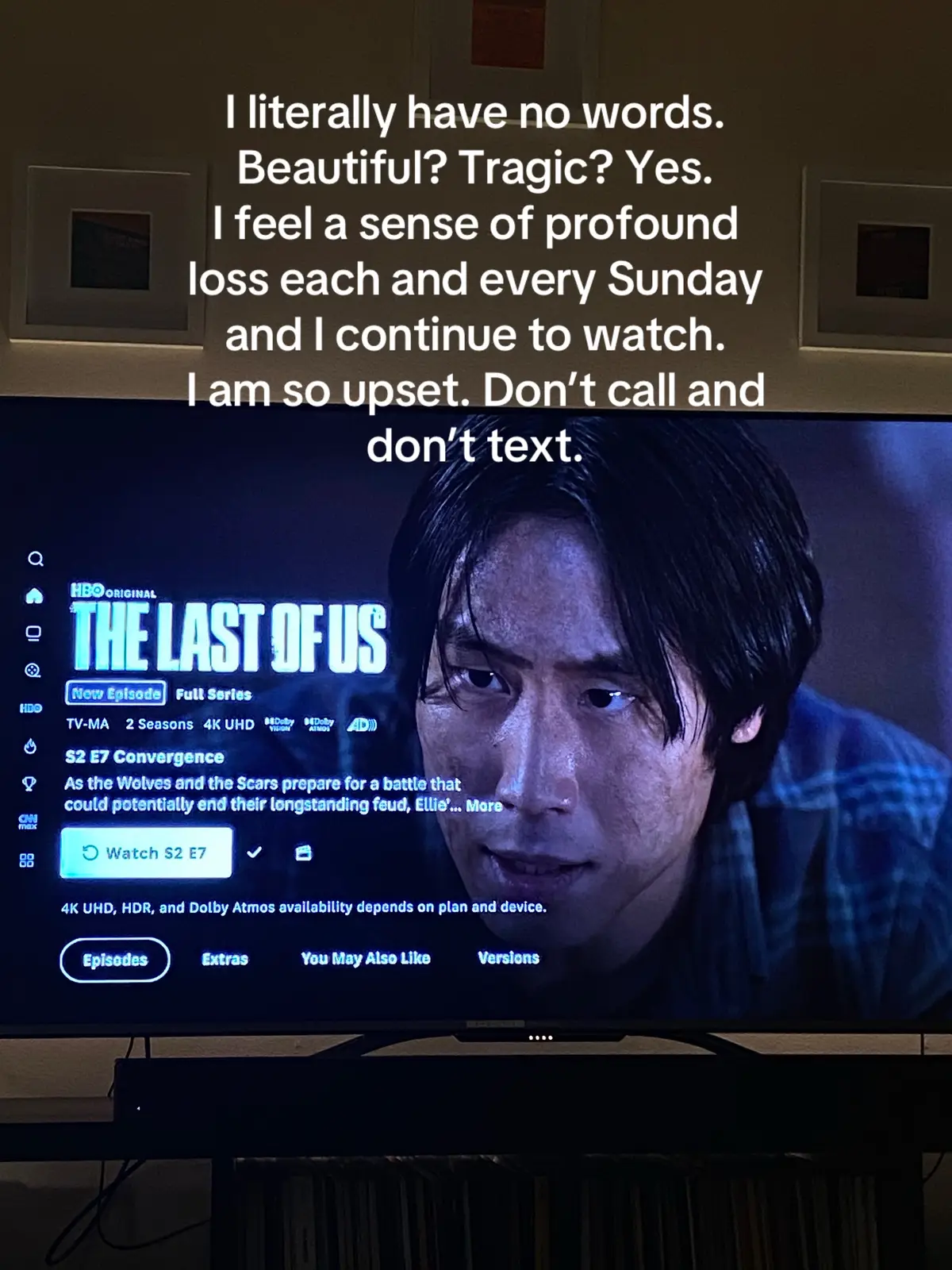 I literally am in tears it’s fine. I can’t wait until the next season.