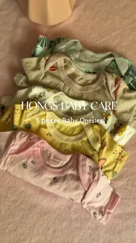@Hongs Babycare 5pieces baby onesies. Get yours now! For as low as 145pesos!!  #fyp #fypage #foryoupage #fypシ゚ #foryou #mommylife #momma #onesies #hongsbabycare #hongsbabybodysuit #hongsbaby #baby #babytiktok #CapCut 