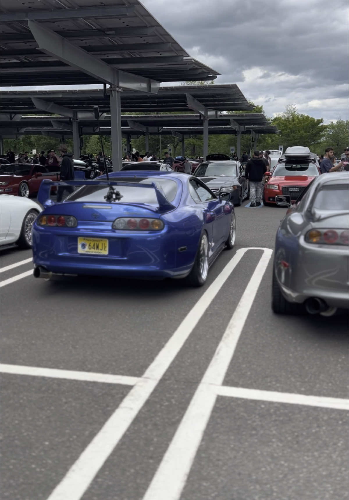 Look at all those Supras 🤩 - #princetonautoexpo #supra #carenthusiast 