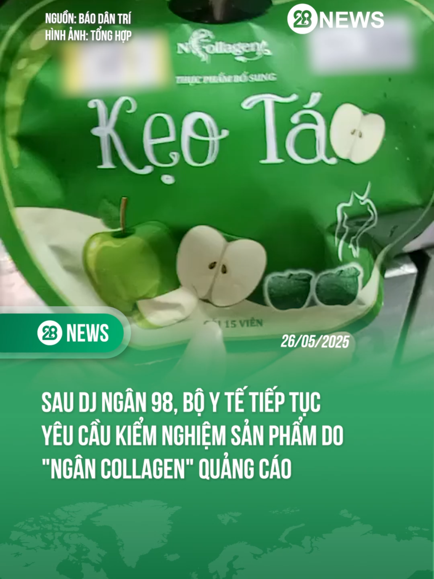 SAU DJ NGÂN 98, BỘ Y TẾ TIẾP TỤC YÊU CẦU KIỂM NGHIỆM SẢN PHẨM DO 