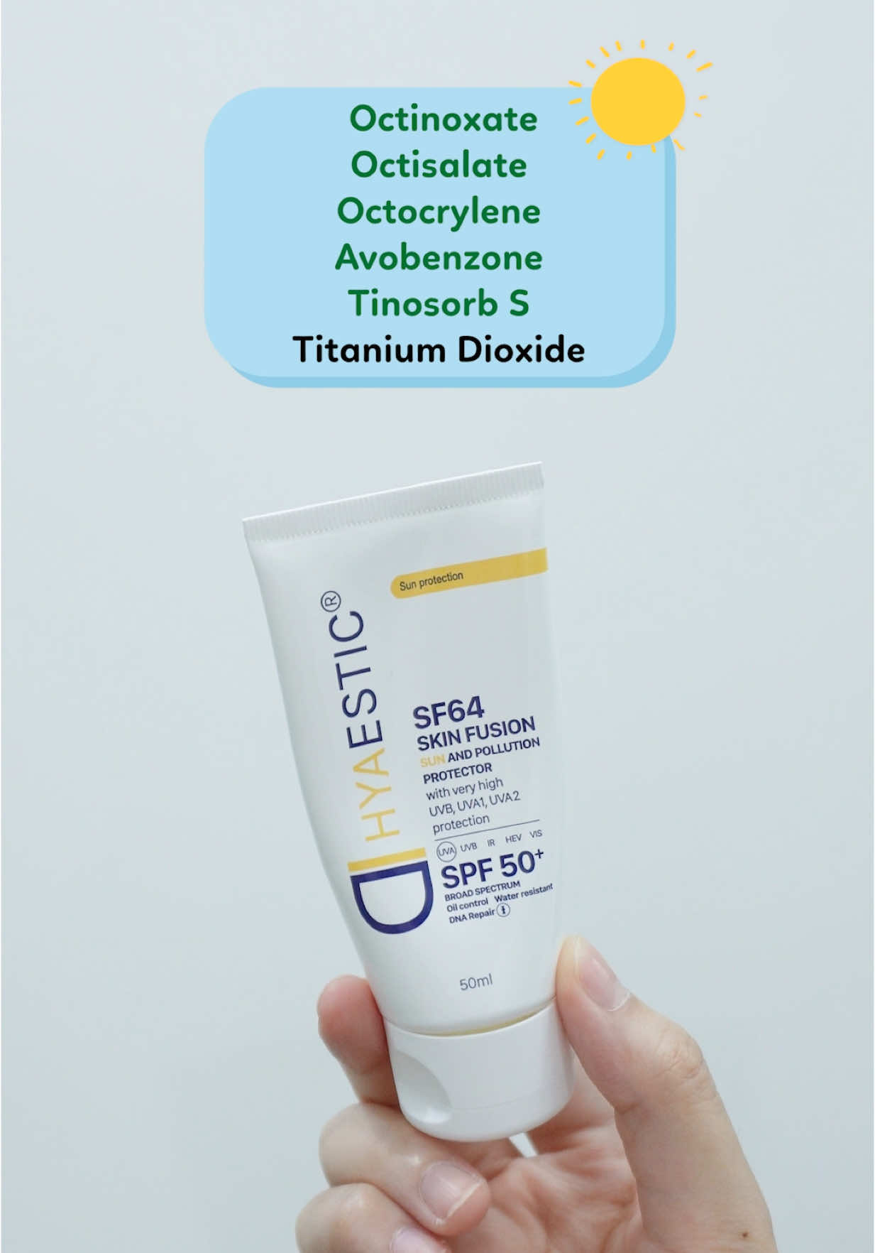 Review kem chống nắng Hyaestic #goccuaru #kemchongnang #hyaesticvietnam 