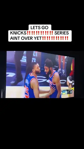 SHOUTOUT TO KAT BIG TIME GAME FROM HIM #jalenbrunson #karlanthonytowns #knickstape #KNICKS #newyorkknicks #FYP #FORYOU #VIRAL #nbaplayoffs 