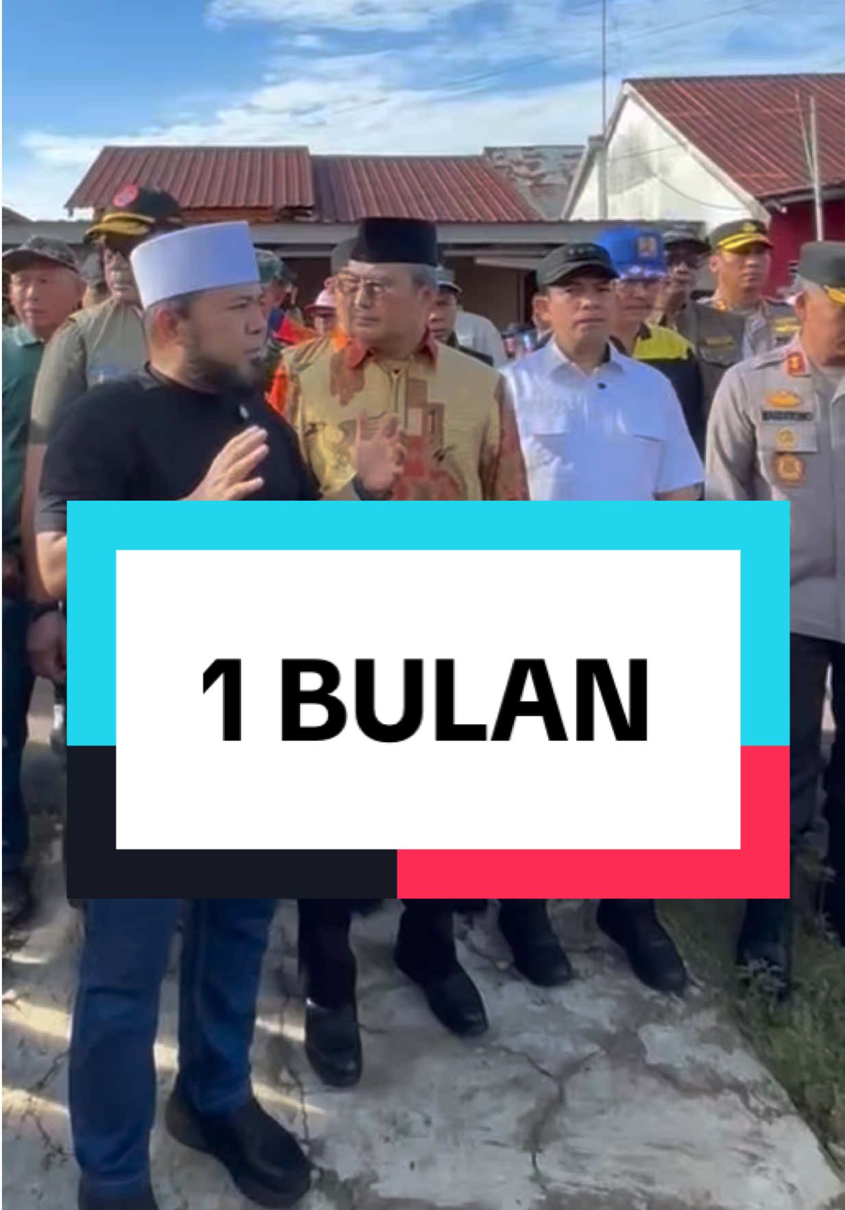 1 BULAN Semua Rumah Rusak Berat Dan Ringan Korban GEMPA Insya Allah dibangunkan kembali