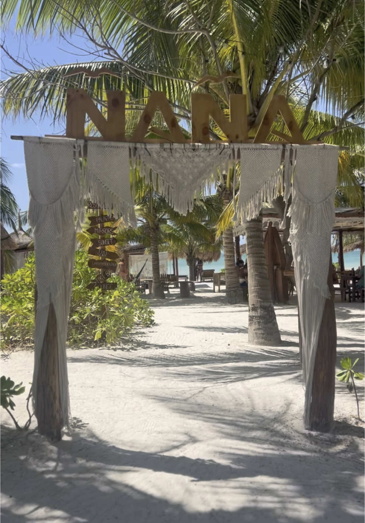 📍La Playa de Ñaña 🌺 🏝️ #holbox #laplayadenana 