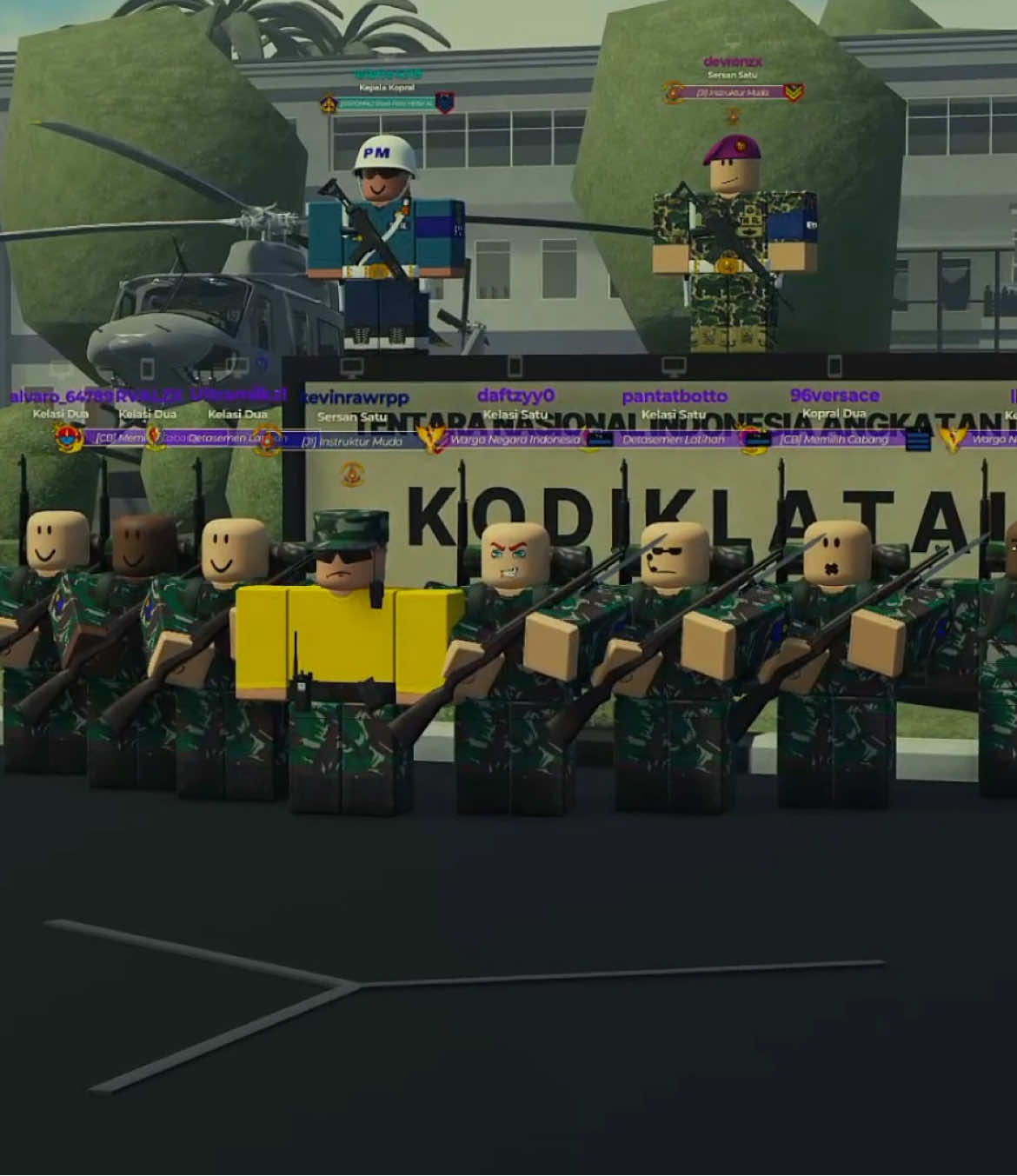 TNI Angkatan Laut - ROBLOX “kegiatan pelatihan tamtama di pagi hari” #alrirbx #tamtamatni #tnial #kodiklatal #fyppppppppppppppppppppppp 
