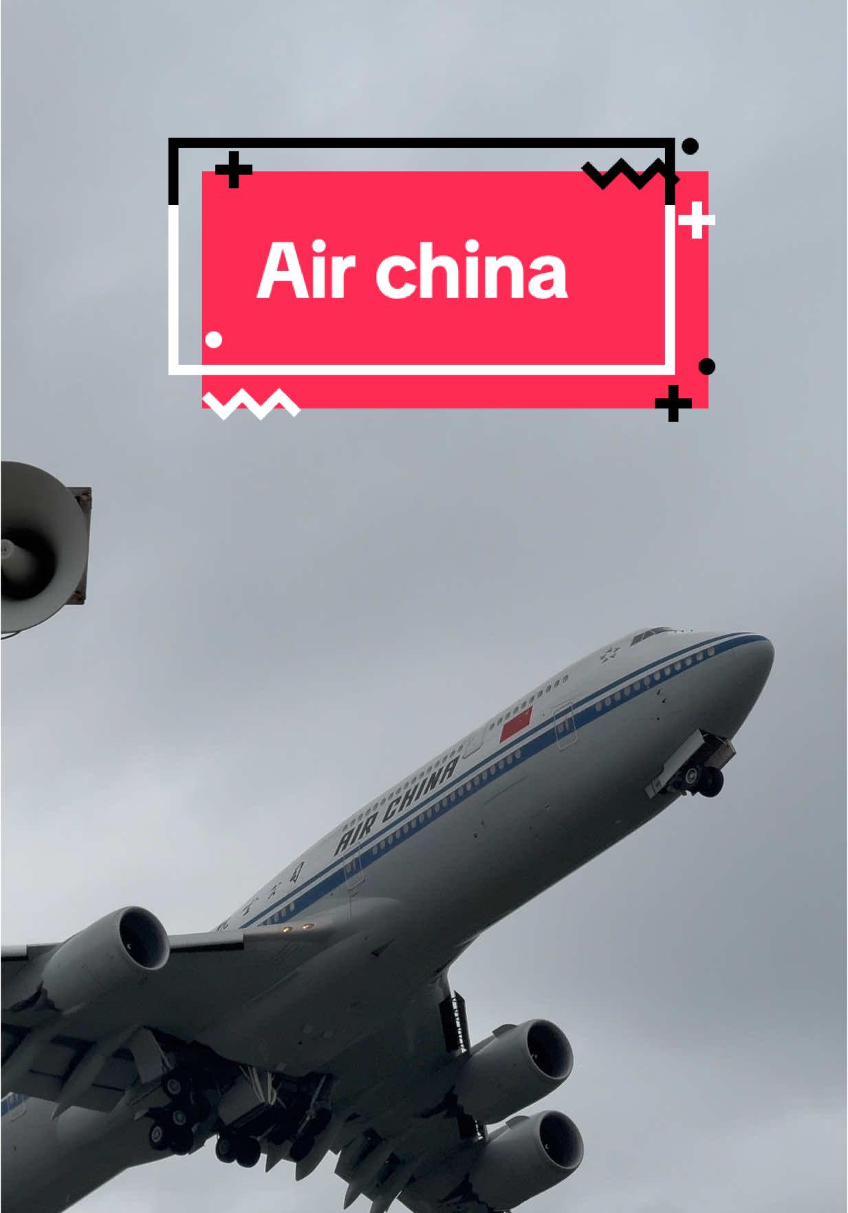 Air china menuju Kuala Lumpur   #airchina #boeing #b747 