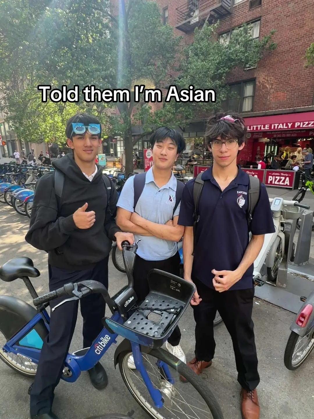 Damn I never realized just how much I squint my eyes ☹️ I’m feeding into the stereotypes #beijing #chinese #danielwhyisyourboutonniereupsidedown #fyp #nyc #asia #asian 