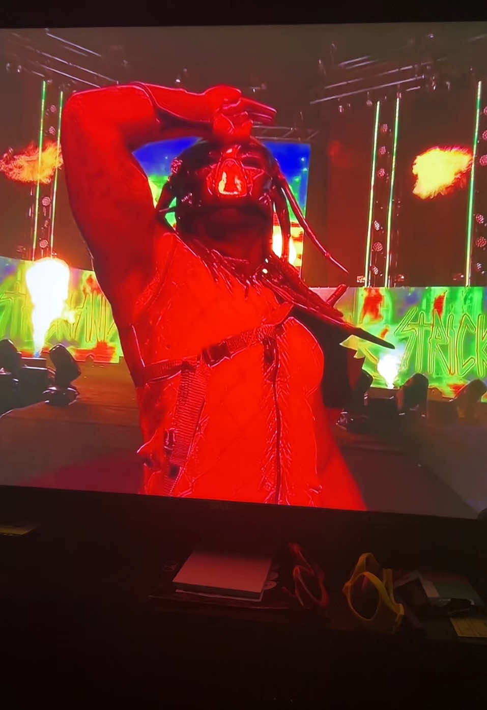 Swerve Strickland entrance #aewdoubleornothing #swervestrickland #memorialdayweekend 